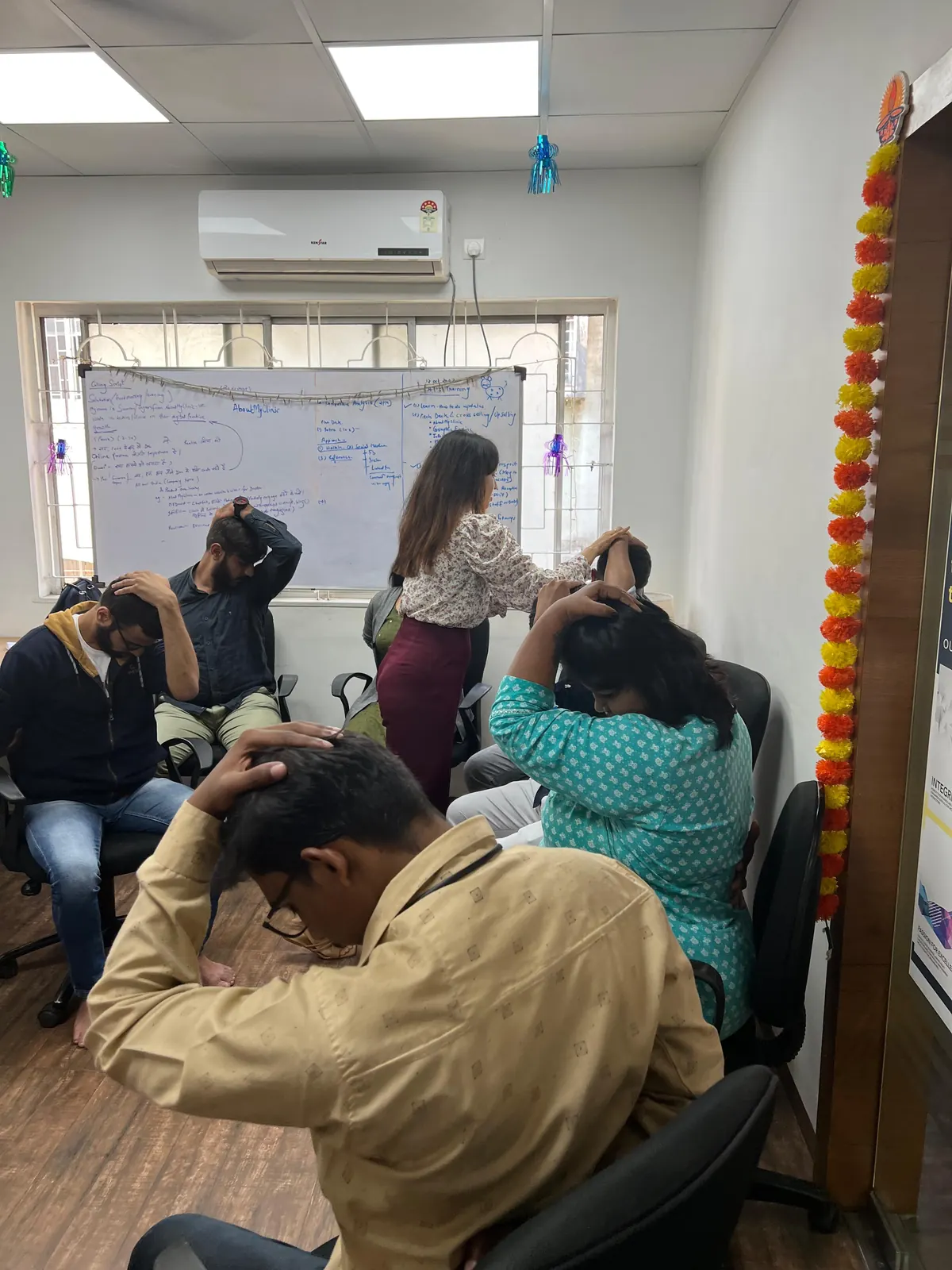 Corporate ergonomics workshop by All Things Physio